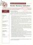 Journal/Magazine/Newsletter: Border Business Indicators, Volume 25, Number 10, October 2001
