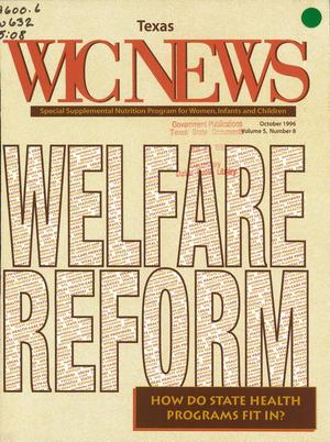 Texas WIC News, Volume 5, Number 8, October 1996