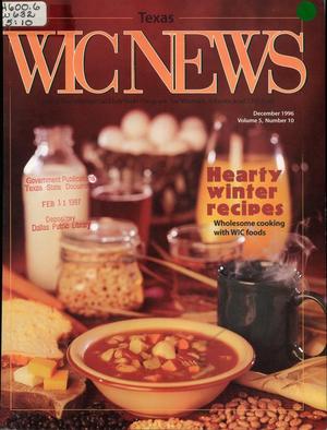 Texas WIC News, Volume 5, Number 10, December 1996