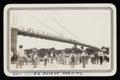 Primary view of [Sowell's Bluff Bridge: Opening Day Pedestrians]