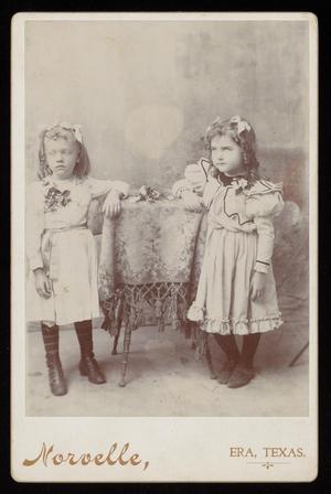 Primary view of object titled '[Portrait of Ruth McCune and Winnie Pace]'.