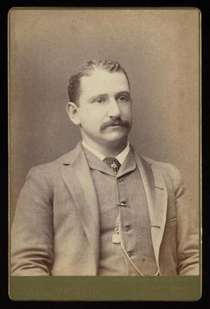 Primary view of object titled '[Portrait of an Unknown Man in a Suit and Vest]'.