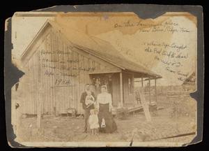 Primary view of object titled '[The Lawrence House and Family]'.