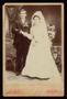 Photograph: [Portrait of a Young Couple in Wedding Attire]