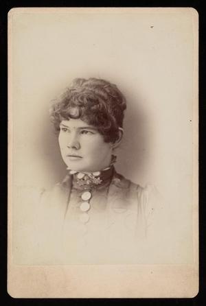 Primary view of object titled '[Portrait of Sallie Ann Parker]'.