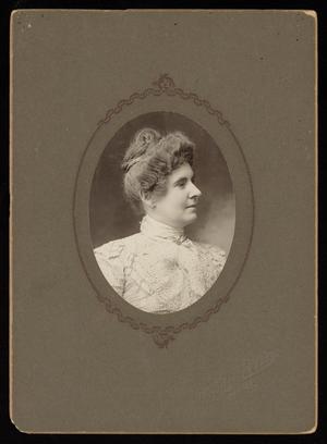 Primary view of object titled '[Portrait of Margaret Parker Cox]'.