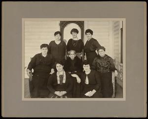 Primary view of object titled '[Parker Family Portrait, Clarke and Parker House]'.