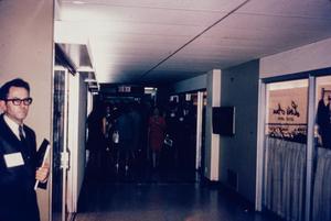 Primary view of object titled '[Apparel Mart Hallway]'.