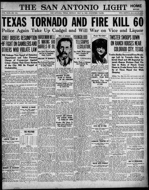 Primary view of object titled 'The San Antonio Light (San Antonio, Tex.), Vol. 43, No. 115, Ed. 1 Monday, May 14, 1923'.