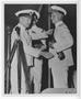 Photograph: [Admiral Sir Bruce Fraser Awards Fleet Admiral Chester W. Nimitz the …