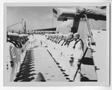 Primary view of [Enlisted U.S. Navy Men Lined Up for Captain Chester W. Nimitz]