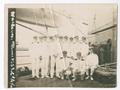 Primary view of [Captain Chester W. Nimitz with Naval Officers on the U.S.S. Augusta]