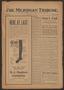 Newspaper: The Meridian Tribune. (Meridian, Tex.), Vol. 18, No. 6, Ed. 1 Friday,…