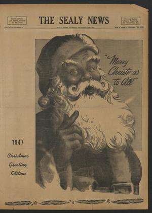 Primary view of object titled 'The Sealy News (Sealy, Tex.), Vol. 59, No. 42, Ed. 1 Thursday, December 25, 1947'.