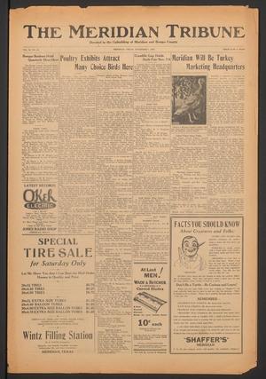 Primary view of object titled 'The Meridian Tribune (Meridian, Tex.), Vol. 35, No. 23, Ed. 1 Friday, November 1, 1929'.