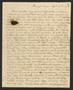 Primary view of [Letter from Elizabeth Upshur Teackle to her daughter, Elizabeth Ann Upshur Teackle, September 10, 1816]