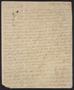 Thumbnail image of item number 1 in: '[Letter from Andrew D. Campbell to Littleton Dennis Teackle and his wife Elizabeth Upshur Teackle, June 26, 1817]'.