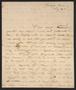 Primary view of [Letter from Elizabeth Ann Upshur Teackle to her aunt, Ann Upshur Eyre, August 19, 1817]