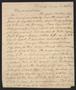 Primary view of [Letter from Elizabeth Upshur Teackle to her sister, Ann Uphsur Eyre, September 15, 1817]