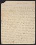 Primary view of [Letter from Ann Upshur Eyre to her sister, Elizabeth Upshur Teackle, November 1, 1817]