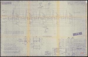 Primary view of object titled 'Fourth Section of 20 Stage Counter/Gate/Shift Register Sub-Module Assembly B104 CPLEE'.