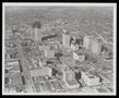 Photograph: [Aerial of Downtown Midland, Wilco Building Construction]