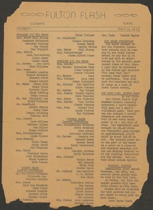 Fulton Flash (Cleburne, Tex.), No. 3, Ed. 1 Monday, May 14, 1962