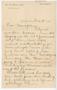 Letter: [Letter from Chester W. Nimitz to his Grandfather, December 4, 1899]