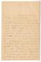 Letter: [Letter from Chester W. Nimitz to his Grandfather, Unknown Date]