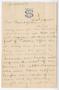 Thumbnail image of item number 1 in: '[Letter from Chester W. Nimitz to his Grandfather, September 29, 1901]'.