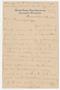 Letter: [Letter from Chester W. Nimitz to his Grandfather, November 25, 1901]
