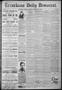 Newspaper: Texarkana Daily Democrat. (Texarkana, Ark.), Vol. 9, No. 240, Ed. 1 T…