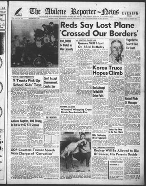 Primary view of object titled 'The Abilene Reporter-News (Abilene, Tex.), Vol. 71, No. 152, Ed. 2 Wednesday, November 21, 1951'.