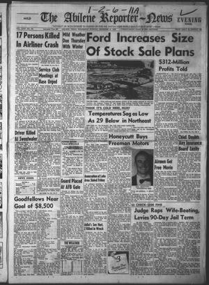 Primary view of object titled 'The Abilene Reporter-News (Abilene, Tex.), Vol. 75, No. 181, Ed. 2 Wednesday, December 21, 1955'.