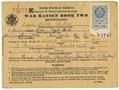 Thumbnail image of item number 1 in: '[War Ration book Two]'.