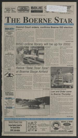 Primary view of object titled 'The Boerne Star (Boerne, Tex.), Vol. 97, No. 37, Ed. 1 Tuesday, May 7, 2002'.