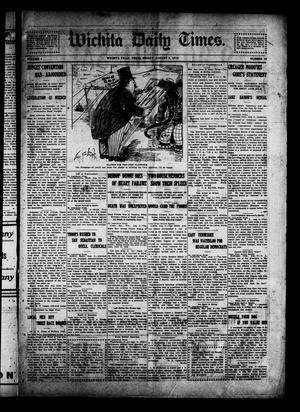 Primary view of Wichita Daily Times. (Wichita Falls, Tex.), Vol. 4, No. 72, Ed. 1 Friday, August 5, 1910