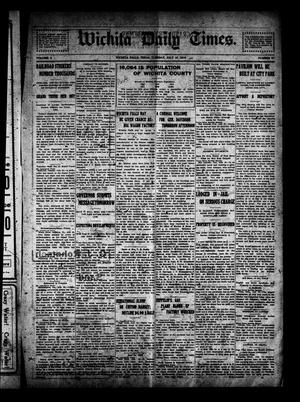 Primary view of Wichita Daily Times. (Wichita Falls, Tex.), Vol. 4, No. 57, Ed. 1 Tuesday, July 19, 1910