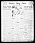 Primary view of Wichita Daily Times. (Wichita Falls, Tex.), Vol. 4, No. 117, Ed. 1 Monday, September 26, 1910