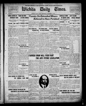 Primary view of Wichita Daily Times. (Wichita Falls, Tex.), Vol. 4, No. 185, Ed. 1 Wednesday, December 14, 1910