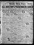 Newspaper: Wichita Daily Times (Wichita Falls, Tex.), Vol. 18, No. 70, Ed. 1 Tue…