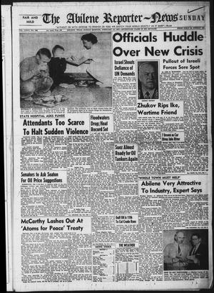 Primary view of object titled 'The Abilene Reporter-News (Abilene, Tex.), Vol. 76, No. 136, Ed. 1 Sunday, February 10, 1957'.