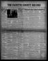 Thumbnail image of item number 1 in: 'The Fayette County Record (La Grange, Tex.), Vol. 28, No. 35, Ed. 1 Tuesday, February 28, 1950'.