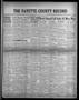 Newspaper: The Fayette County Record (La Grange, Tex.), Vol. 28, No. 79, Ed. 1 T…