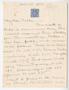 Letter: [Letter from Chester W. Nimitz to William Nimitz, November 1904]