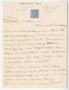 Primary view of [Letter from Chester W. Nimitz to William Nimitz, January 3, 1905]