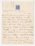 Letter: [Letter from Chester W. Nimitz to William Nimitz, November 27, 1902]