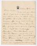 Thumbnail image of item number 1 in: '[Letter from Chester W. Nimitz to William Nimitz, October 3, 1902]'.