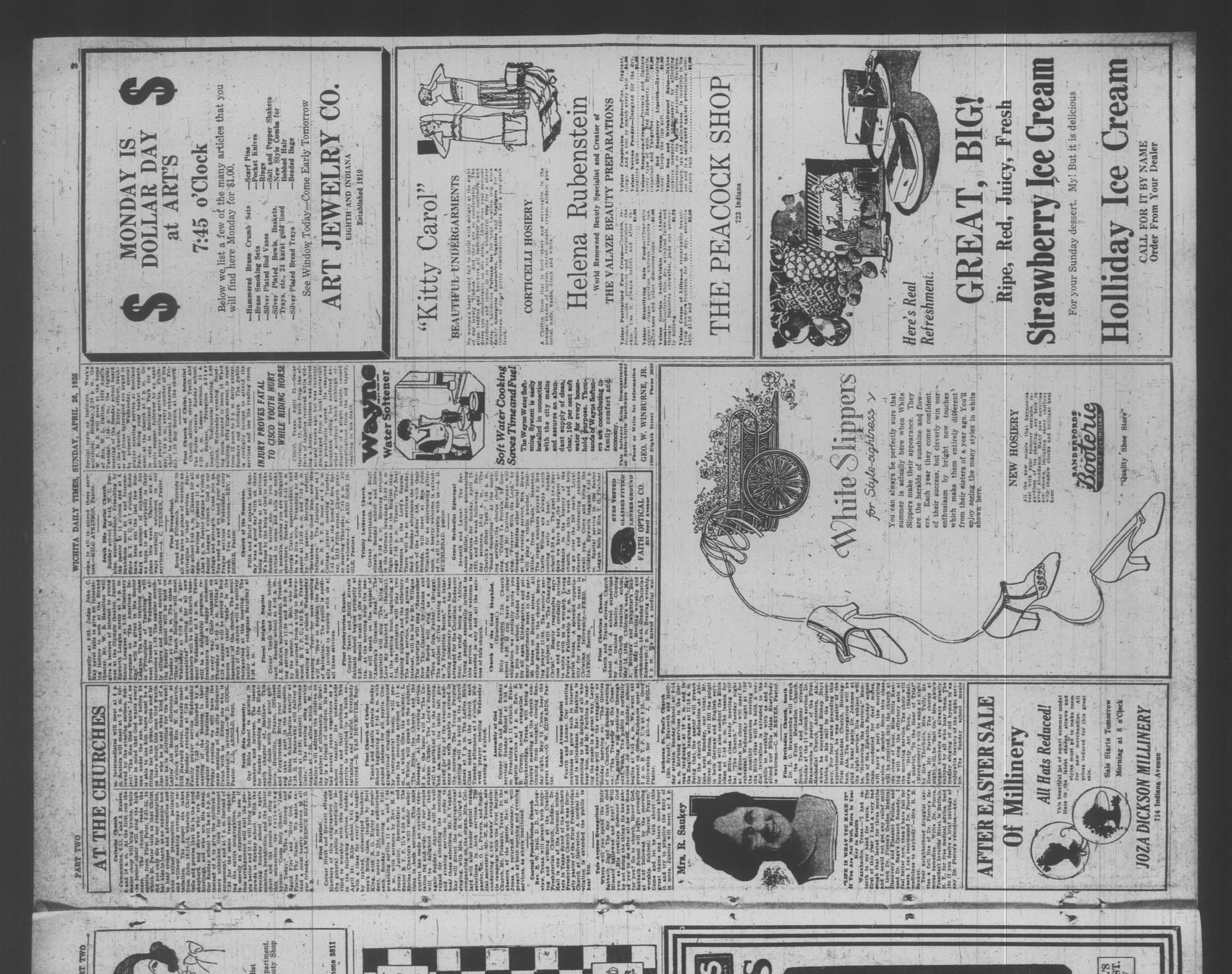 Wichita Daily Times (Wichita Falls, Tex.), Vol. 18, No. 348, Ed. 1 Sunday, April 26, 1925
                                                
                                                    [Sequence #]: 21 of 50
                                                