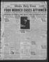 Newspaper: Wichita Daily Times (Wichita Falls, Tex.), Vol. 19, No. 21, Ed. 1 Wed…